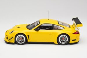 Porsche 911 997 GT3 R Street Racing Yellow Minichamps 1:18 151108902 Diecast - image 3 of 6