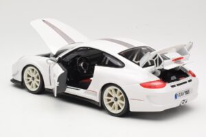 Porsche 911 997 GT3 RS 4.0 White Bburago 1:18 18-11036 Diecast - image 5 of 8