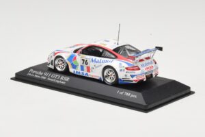 Porsche 911 997 GT3 RSR #76 IMSA Performance Matmut R. Narac / R. Lietz / P. Long 24 Hours of Le Mans 2008 Minichamps 1:43 40 - image 3 of 4