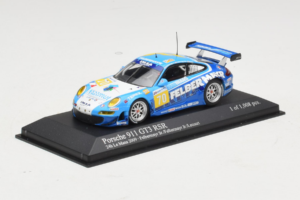Porsche 911 GT3 RSR #70 H. Felbermayr / H. Felbermayr Jr. Felbermayr-Proton 24 Hours of Le Mans 2009 Minichamps 1:43 40009697 - image 2 of 4