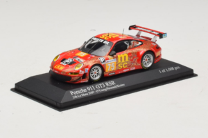 Porsche 911 997 GT3 RSR #75 O. Young / P. Hesnault 24 Hours of Le Mans 2009 Minichamps 1:43 400096975 Diecast - image 2 of 4