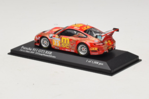 Porsche 911 997 GT3 RSR #75 O. Young / P. Hesnault 24 Hours of Le Mans 2009 Minichamps 1:43 400096975 Diecast - image 3 of 4