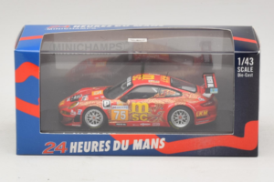Porsche 911 997 GT3 RSR #75 O. Young / P. Hesnault 24 Hours of Le Mans 2009 Minichamps 1:43 400096975 Diecast - image 4 of 4