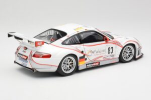 Porsche 911 997 GT3 RSR #83 Team Seikel L. Nielsen / M. Ehret / D. Farnbacher 24 Hours of Le Mans 2006 Minichamps 1:18 100066 - image 3 of 8