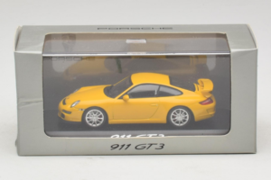 Porsche 911 997 GT3 Yellow Minichamps 1:43 WAP02012116 Diecast - image 4 of 4