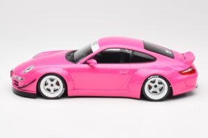 Porsche 911 997 RWB Pink IXO 1:18 18CMC167 Diecast - image 3 of 5