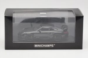 Porsche 911 997.2 GT2 RS Black with Black Wheels Minichamps 1:43 400069404 Diecast - image 4 of 4