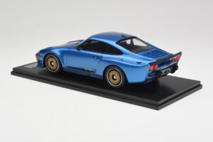 Porsche 911 930 Almeras Biturbo 3.3 Blue Kess 1:18 KE18005A Resin - image 4 of 6