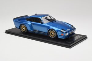 Porsche 911 930 Almeras Biturbo 3.3 Blue Kess 1:18 KE18005A Resin - image 5 of 6