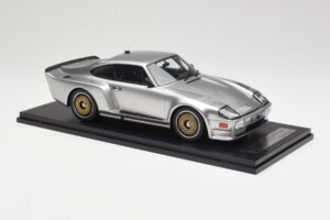 Porsche 911 930 Almeras Biturbo 3.3 Silver Kess 1:18 KE18005B Resin - image 4 of 6