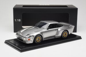 Porsche 911 930 Almeras Biturbo 3.3 Silver Kess 1:18 KE18005B Resin - image 6 of 6
