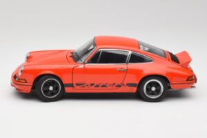 Porsche 911 Carrera RS 2.7 Orange & Black Stripes AUTOart 1:18 78054 Diecast - image 4 of 8