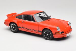Porsche 911 Carrera RS 2.7 Orange & Black Stripes AUTOart 1:18 78054 Diecast - image 6 of 8