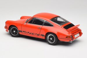 Porsche 911 Carrera RS 2.7 Orange & Black Stripes AUTOart 1:18 78054 Diecast - image 7 of 8