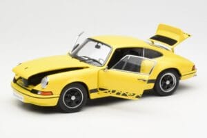 Porsche 911 Carrera RS 2.7 Yellow AUTOart 1:18 78053 Diecast - image 2 of 8