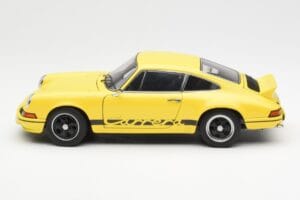Porsche 911 Carrera RS 2.7 Yellow AUTOart 1:18 78053 Diecast - image 4 of 8