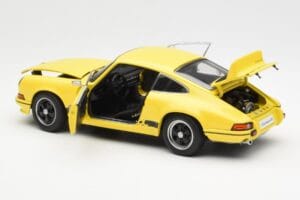Porsche 911 Carrera RS 2.7 Yellow AUTOart 1:18 78053 Diecast - image 5 of 8