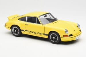 Porsche 911 Carrera RS 2.7 Yellow AUTOart 1:18 78053 Diecast - image 6 of 8