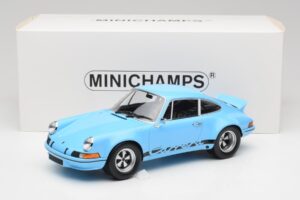 Porsche 911 Carrera RSR Blue & Black Minichamps 1:18 107065021 Diecast - image 6 of 6