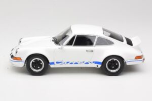 Porsche 911 Carrera RSR Group 4 GT White & Blue 1973 Minichamps 1:18 107065020 Diecast - image 3 of 6