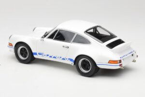 Porsche 911 Carrera RSR Group 4 GT White & Blue 1973 Minichamps 1:18 107065020 Diecast - image 5 of 6