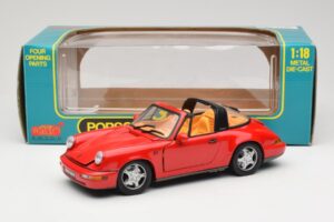 Porsche 911 Carrera Targa Red Anson 1:18 3054 Diecast - image 8 of 8