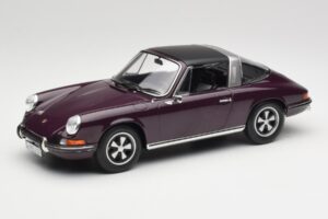 Porsche 911 E Targa Purple Norev 1:18 187644 Diecast - image 2 of 7