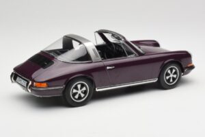 Porsche 911 E Targa Purple Norev 1:18 187644 Diecast - image 3 of 7
