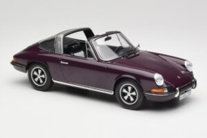 Porsche 911 E Targa Purple Norev 1:18 187644 Diecast - image 5 of 7