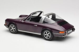 Porsche 911 E Targa Purple Norev 1:18 187644 Diecast - image 6 of 7