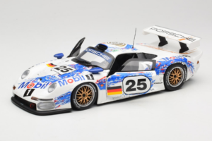 Porsche 911 GT1 #25 H. Stuck / T. Boutsen / B. Wollek 24 Hours of Le Mans 1996 UT Models 1:18 180966625 Diecast - image 2 of 8