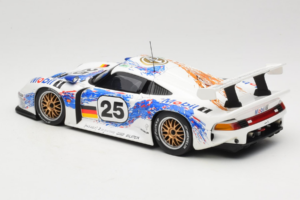 Porsche 911 GT1 #25 H. Stuck / T. Boutsen / B. Wollek 24 Hours of Le Mans 1996 UT Models 1:18 180966625 Diecast - image 7 of 8