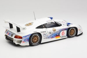 Porsche 911 GT1 #6 T. Boutsen / H-J. Stuck 1997 UT Models 1:18 39720 Diecast - image 3 of 8