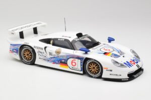 Porsche 911 GT1 #6 T. Boutsen / H-J. Stuck 1997 UT Models 1:18 39720 Diecast - image 6 of 8