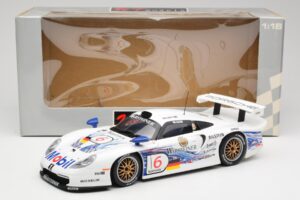 Porsche 911 GT1 #6 T. Boutsen / H-J. Stuck 1997 UT Models 1:18 39720 Diecast - image 8 of 8