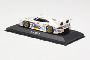 Porsche 911 GT1 #25 Warsteiner 24 Hours of Le Mans 1997 Minichamps 1:43 WAP02003197 Diecast - image 3 of 4
