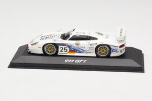 Porsche 911 GT1 #25 Warsteiner 24 Hours of Le Mans 1997 Minichamps 1:43 WAP02003197 Diecast