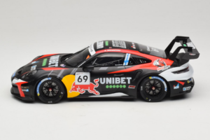 Porsche 911 GT3 Cup 992 #69 K. Rovanpera Zolder GP 2024 IXO 1:18 18RMC226 Diecast - image 3 of 6