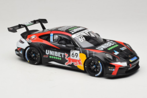 Porsche 911 GT3 Cup 992 #69 K. Rovanpera Zolder GP 2024 IXO 1:18 18RMC226 Diecast - image 4 of 6