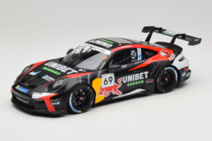 Porsche 911 GT3 Cup 992 #69 K. Rovanpera Zolder GP 2024 IXO 1:18 18RMC226 Diecast