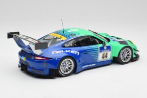 Porsche 911 GT3 R #44 Falken Motorsport W. Henzler / P. Dumbreck NBR 2016 Minichamps 1:18 155166044 Diecast - image 2 of 6