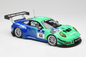 Porsche 911 GT3 R #44 Falken Motorsport W. Henzler / P. Dumbreck NBR 2016 Minichamps 1:18 155166044 Diecast - image 4 of 6