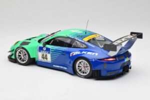 Porsche 911 GT3 R #44 Falken Motorsport W. Henzler / P. Dumbreck NBR 2016 Minichamps 1:18 155166044 Diecast - image 5 of 6