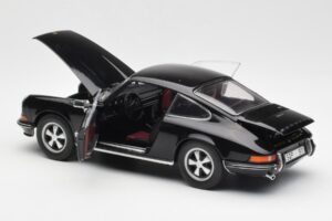 Porsche 911 S Black Schuco 1:18 450047200 Diecast - image 5 of 8