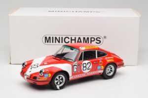 Porsche 911 S Kremer #82 J. Neuhaus ADAC 1000km 1971 Class Winners Minichamps 1:18 107716882 Resin - image 6 of 6