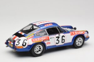 Porsche 911 S #36 B. Waldegard / C. Cheneviere 24 Hours of Le Mans 1971 Minichamps 1:18 107716836 Resin - image 2 of 6