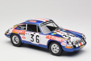Porsche 911 S #36 B. Waldegard / C. Cheneviere 24 Hours of Le Mans 1971 Minichamps 1:18 107716836 Resin - image 4 of 6
