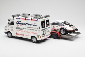 Porsche 911 SC Group 4 Citroen C35 Assistance Rally Portugal 1981 Otto 1:18 OT374 Resin - image 2 of 8