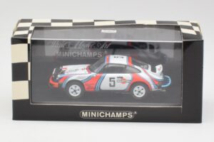 Porsche 911 SC #5 Martini B. Waldegaard / H. Thorszelius Safari Rally 1978 Minichamps 1:43 400786205 Diecast - image 4 of 4