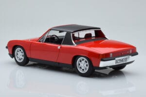 Porsche 914 1.7 Bahia Red Norev 1:18 187690 Diecast - image 5 of 7